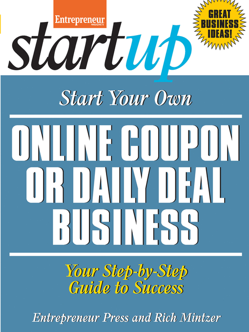 Title details for Start Your Own Online Coupon or Daily Deal Business by Rich  Mintzer - Available